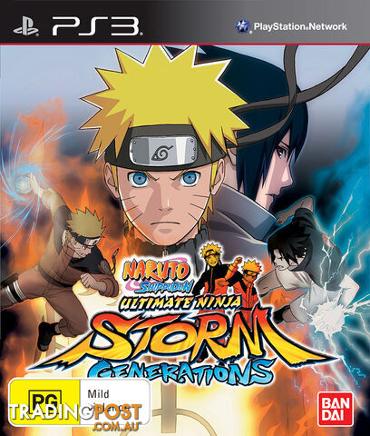 Naruto Shippuden: Ultimate Ninja Storm Generations [Pre-Owned] (PS3) - Bandai Namco Entertainment - Retro P/O PS3 Software GTIN/EAN/UPC: 3391891961981