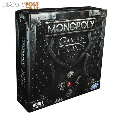 Monopoly: Game of Thrones 2019 Refresh Edition Board Game - Hasbro Gaming - Tabletop Board Game GTIN/EAN/UPC: 630509785025