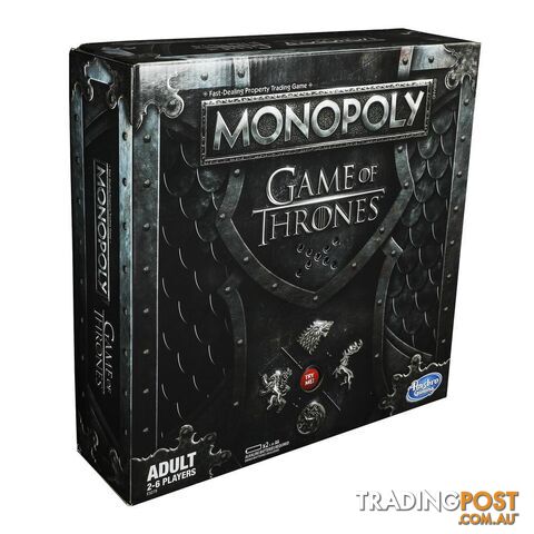 Monopoly: Game of Thrones 2019 Refresh Edition Board Game - Hasbro Gaming - Tabletop Board Game GTIN/EAN/UPC: 630509785025