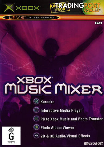 Music Mixer [Pre-Owned] (Xbox (Original)) - Retro Xbox Software GTIN/EAN/UPC: 805529613881