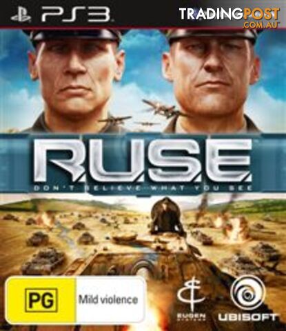 R.U.S.E [Pre-Owned] (PS3) - Ubisoft - Retro P/O PS3 Software GTIN/EAN/UPC: 3307211695863