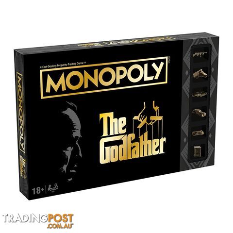 Monopoly The Godfather Edition Board Game - Winning Moves - Tabletop Board Game GTIN/EAN/UPC: 5036905040440