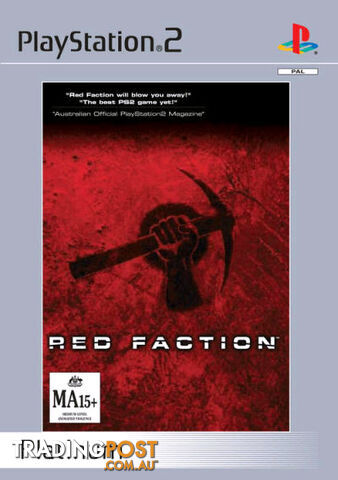 Red Faction [Pre-Owned] (PS2) - Retro PS2 Software GTIN/EAN/UPC: 4005209037556