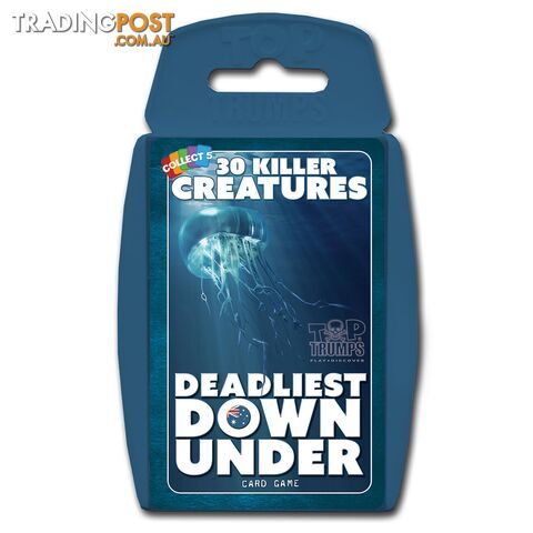 Top Trumps: Deadliest Down Under - Winning Moves - Tabletop Card Game GTIN/EAN/UPC: 5053410001605