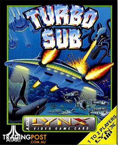 Turbo Sub (Atari Lynx) - Atari 77000020321 - Retro Lynx Software GTIN/EAN/UPC: 077000020321