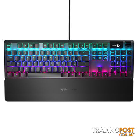 Steelseries Apex 5 Hybrid RGB Mechanical Gaming Keyboard - Steelseries - PC Accessory GTIN/EAN/UPC: 5707119039123 - photo 2 of 9