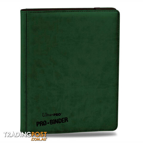 Ultra Pro 9 Pocket Premium Pro Binder (Green) - Ultra Pro - Tabletop Trading...