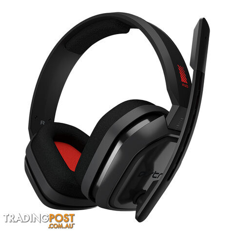 ASTRO A10 Gen 1 Wired Gaming Headset (Grey/Red) for PC / PS4 / Xbox One / Mac & Mobile - ASTRO - Headset GTIN/EAN/UPC: 097855135728 - photo 3 of 5