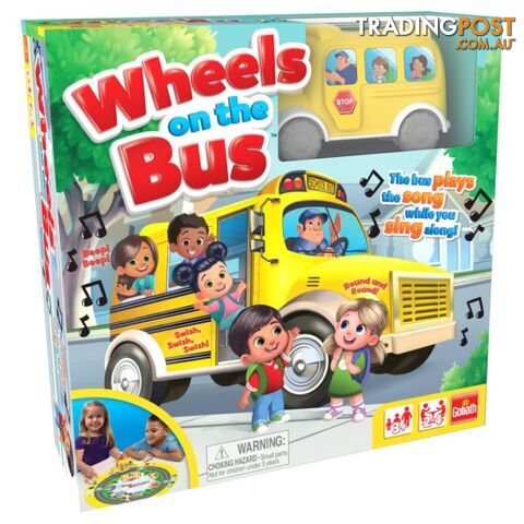 Wheels on the Bus Board Game - Goliath - Toys Games & Puzzles GTIN/EAN/UPC: 021853085372