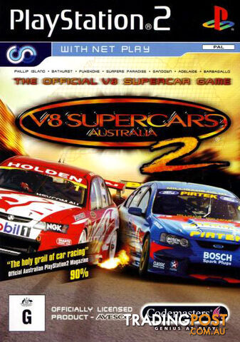 V8 Supercars Australia 2 [Pre-Owned] (PS2) - Retro PS2 Software GTIN/EAN/UPC:...