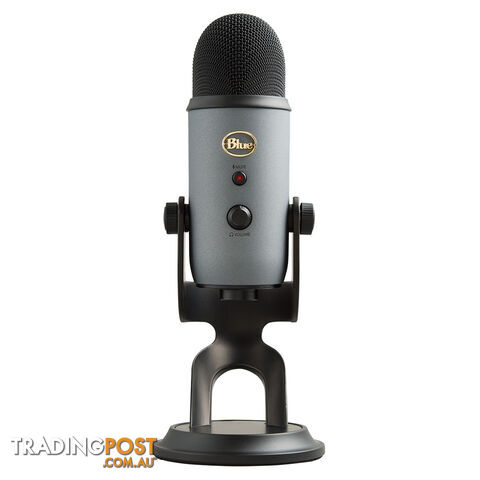 Blue Yeti Slate Grey Professional USB Microphone - Blue - Streaming GTIN/EAN/UPC: 836213000175 - photo 3 of 6