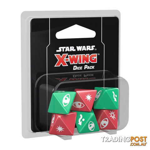 Star Wars: X-Wing Second Edition Dice Pack - Fantasy Flight Games - Tabletop Miniatures GTIN/EAN/UPC: 841333105624