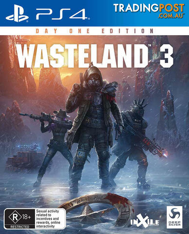 Wasteland 3 Day One Edition (PS4) - Deep Silver - PS4 Software GTIN/EAN/UPC: 4020628733391