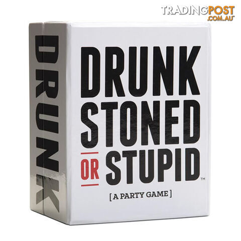 Drunk Stoned or Stupid Card Game - Drunk Stoned Stupid LLC - Tabletop Card Game GTIN/EAN/UPC: 861721000102