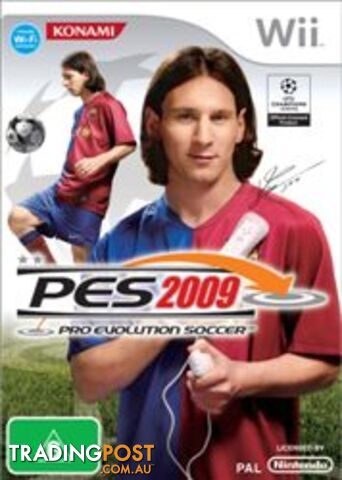 Pro Evolution Soccer 2009 [Pre-Owned] (Wii) - Konami - P/O Wii Software...