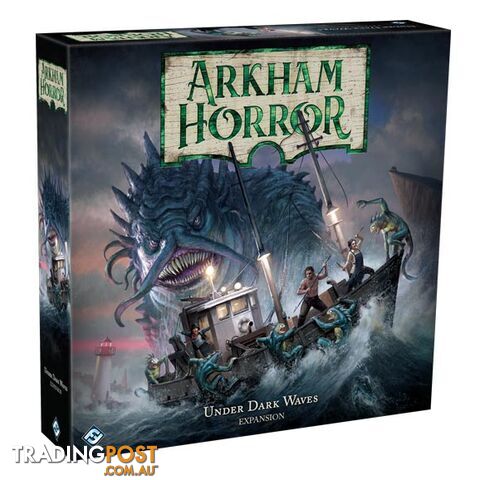 Arkham Horror: Under Dark Waves Expansion Board Game - Fantasy Flight Games - Tabletop Board Game GTIN/EAN/UPC: 841333111434