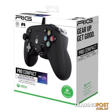Nacon RIG Pro Compact Wired Controller for Xbox Series X|S, Xbox One & PC...