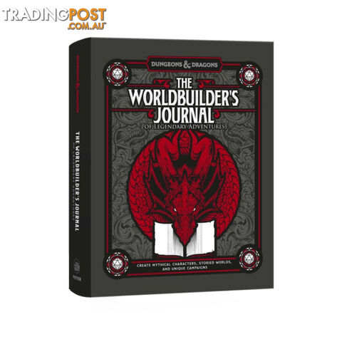 Dungeons & Dragons: The Worldbuilder's Journal of Legendary Adventures - Wizards of the Coast - Tabletop Accessory GTIN/EAN/UPC: 9781984824639