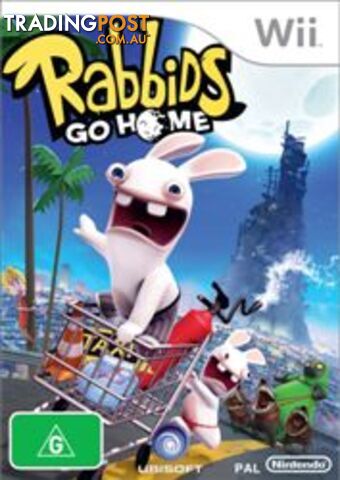 Rabbids Go Home [Pre-Owned] (Wii) - Ubisoft - P/O Wii Software GTIN/EAN/UPC:...