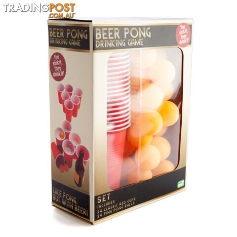 Beer Pong Drinking Game - MDI Aus - Tabletop Board Game GTIN/EAN/UPC: 9318051137868