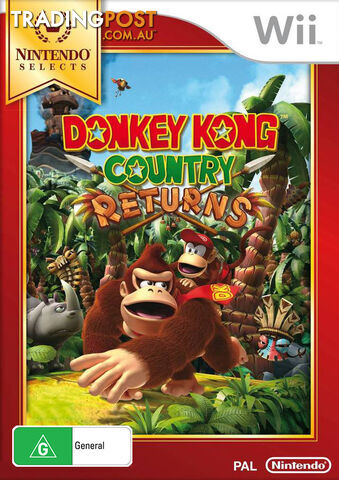 Donkey Kong Country Returns [Pre-Owned] (Wii) - Nintendo - P/O Wii Software GTIN/EAN/UPC: 045496902001