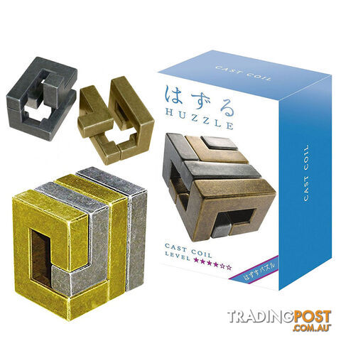 Hanayama Level 4 Cast Coil Puzzle - Hanayama Co.,LTD. - Tabletop Puzzle Game GTIN/EAN/UPC: 779090900537