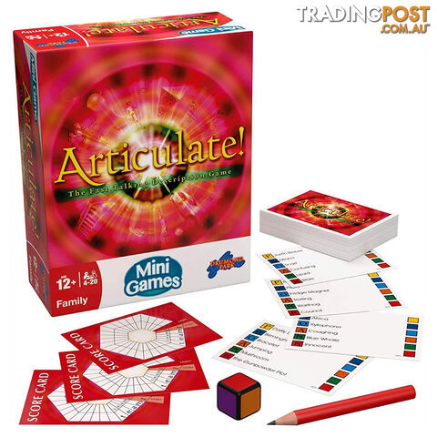 Articulate! Mini Game Board Game - Drumond Park 0990 - Tabletop Board Game GTIN/EAN/UPC: 5011666731363