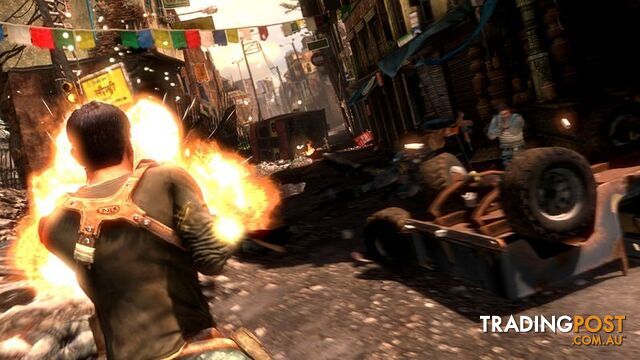 Uncharted 2: Among Thieves [Pre-Owned] (PS3) - Sony Interactive Entertainment - Retro P/O PS3 Software GTIN/EAN/UPC: 711719195368 - photo 3 of 5