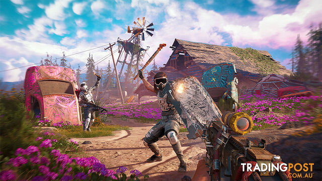 Far Cry: New Dawn [Pre-Owned] (PS4) - Ubisoft - P/O PS4 Software GTIN/EAN/UPC: 3307216096641 - photo 3 of 5