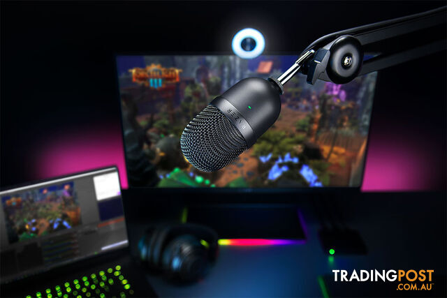 Razer Siren Mini Ultra-Compact Streaming Microphone (Black) - Razer - Streaming GTIN/EAN/UPC: 8886419377856 - photo 4 of 7