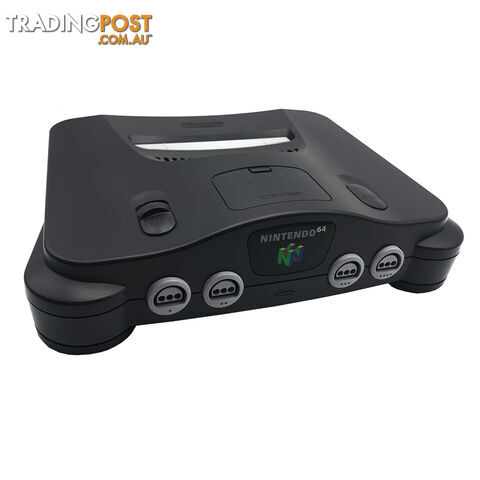 Nintendo 64 Charcoal Black Console (Grade B) [Pre-Owned] - Nintendo - Retro N64 Console - photo 2 of 5