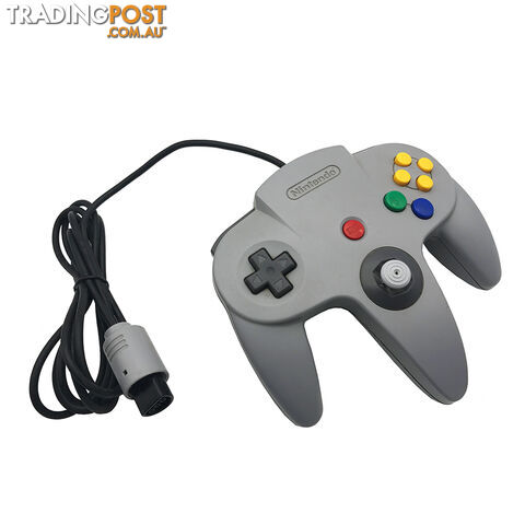 Nintendo 64 Charcoal Black Console (Grade B) [Pre-Owned] - Nintendo - Retro N64 Console - photo 3 of 5