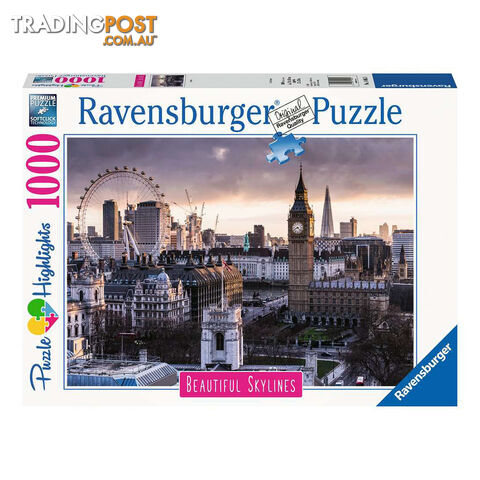 Ravensburger Beautiful Skylines London 1000 Piece Jigsaw Puzzle - Ravensburger - Tabletop Jigsaw Puzzle GTIN/EAN/UPC: 4005556140855