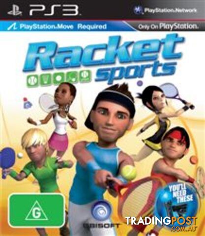 Racket Sports [Pre-Owned] (PS3) - Ubisoft - Retro P/O PS3 Software GTIN/EAN/UPC: 3307217935246