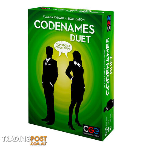 Codenames: Duet Board Game - Czech Games Edition CGE0040 - Tabletop Board Game GTIN/EAN/UPC: 8594156310400