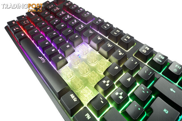 XTRFY K3 Black Mem-Chanical RGB U.S Layout Gaming Keyboard (Red Switch) - Xtrfy Gaming AB - PC Accessory GTIN/EAN/UPC: 7340086908221 - photo 3 of 3