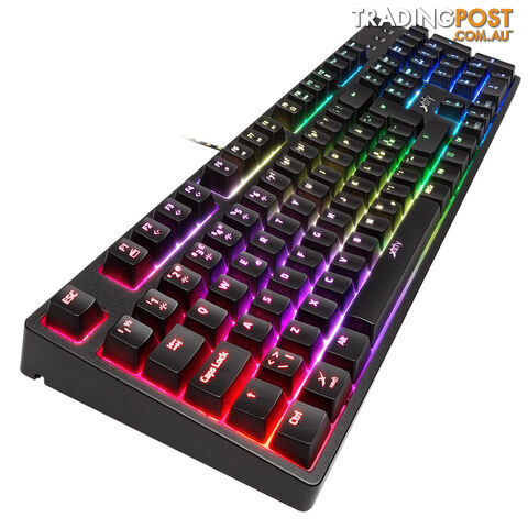 XTRFY K3 Black Mem-Chanical RGB U.S Layout Gaming Keyboard (Red Switch) - Xtrfy Gaming AB - PC Accessory GTIN/EAN/UPC: 7340086908221 - photo 2 of 3