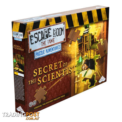 Escape Room The Game Puzzle Adventures Secret of the Scientist Board Game - Identity Games - Tabletop Board Game GTIN/EAN/UPC: 9339111010792