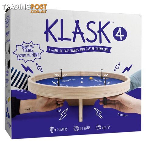 KLASK 4 Board Game - Game Factory - Tabletop Board Game GTIN/EAN/UPC: 6430031713305