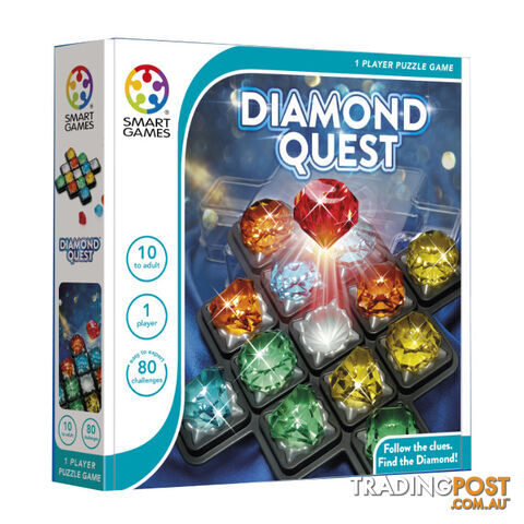 Smart Games Diamond Quest Puzzle Game - Smart Games - Tabletop Board Game GTIN/EAN/UPC: 5414301523918