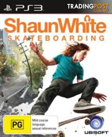 Shaun White Skateboarding [Pre-Owned] (Xbox 360) - Ubisoft - P/O Xbox 360 Software GTIN/EAN/UPC: 3307217932801