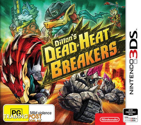 Dillon's Dead-Heat Breakers [Pre-Owned] (3DS) - Nintendo - P/O 2DS/3DS Software GTIN/EAN/UPC: 9318113994606