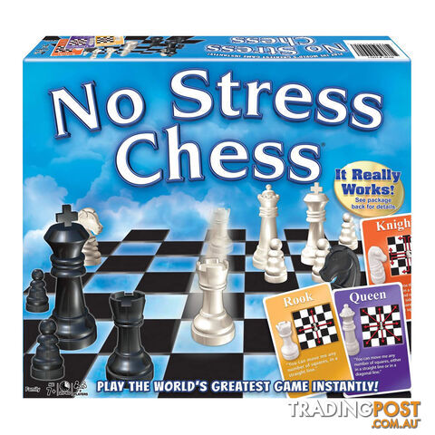 No Stress Chess Board Game - Winning Moves - Tabletop Board Game GTIN/EAN/UPC:...