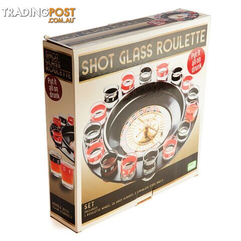 Shot Glass Roulette Board Game - MDI Aus - Tabletop Board Game GTIN/EAN/UPC:...