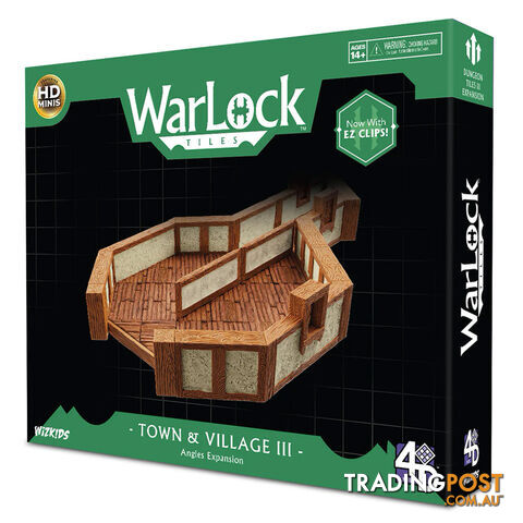 Warlock Tiles Town & Village III Angles - WizKids - Tabletop Role Playing Game GTIN/EAN/UPC: 634482165133