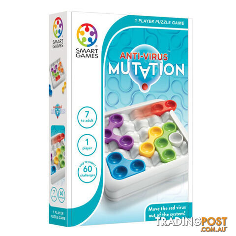 Smart Games Anti-Virus Mutation Puzzle Game - Smart Games - Tabletop Puzzle Game GTIN/EAN/UPC: 5414301518563