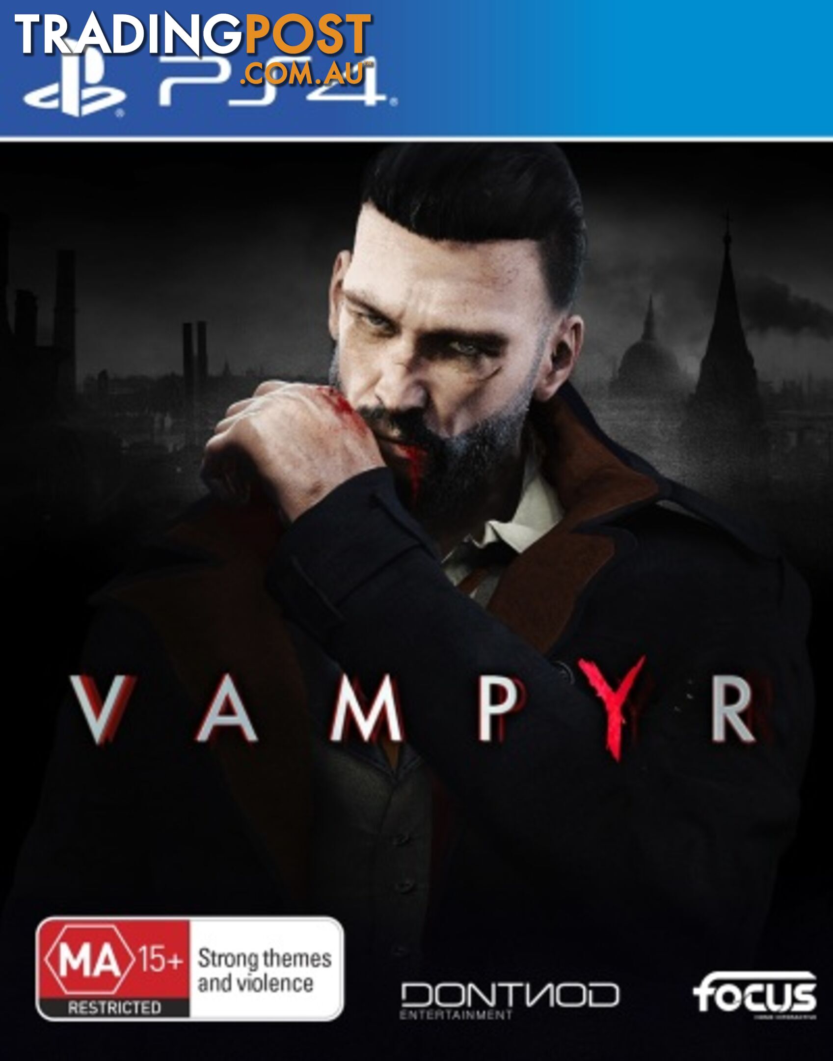 Vampyr [Pre-Owned] (PS4) - Focus Home Interactive - P/O PS4 Software GTIN/EAN/UPC: 3512899119758