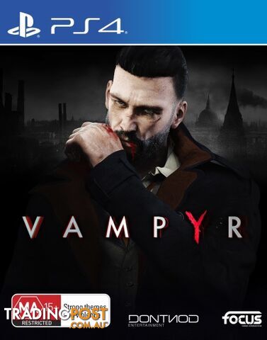 Vampyr [Pre-Owned] (PS4) - Focus Home Interactive - P/O PS4 Software GTIN/EAN/UPC: 3512899119758
