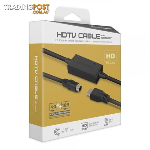 Hyperkin HDTV HDMI Cable for Sega Saturn - Hyperkin - Retro Saturn GTIN/EAN/UPC: 810007710822 - photo 3 of 3