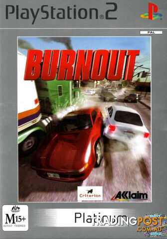 Burnout [Pre-Owned] (PS2) - Retro PS2 Software GTIN/EAN/UPC: 3455192329014